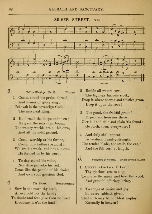 Social Hymns and Tunes, for the Conference and Prayer Meeting, and the Home with services and prayers page 22