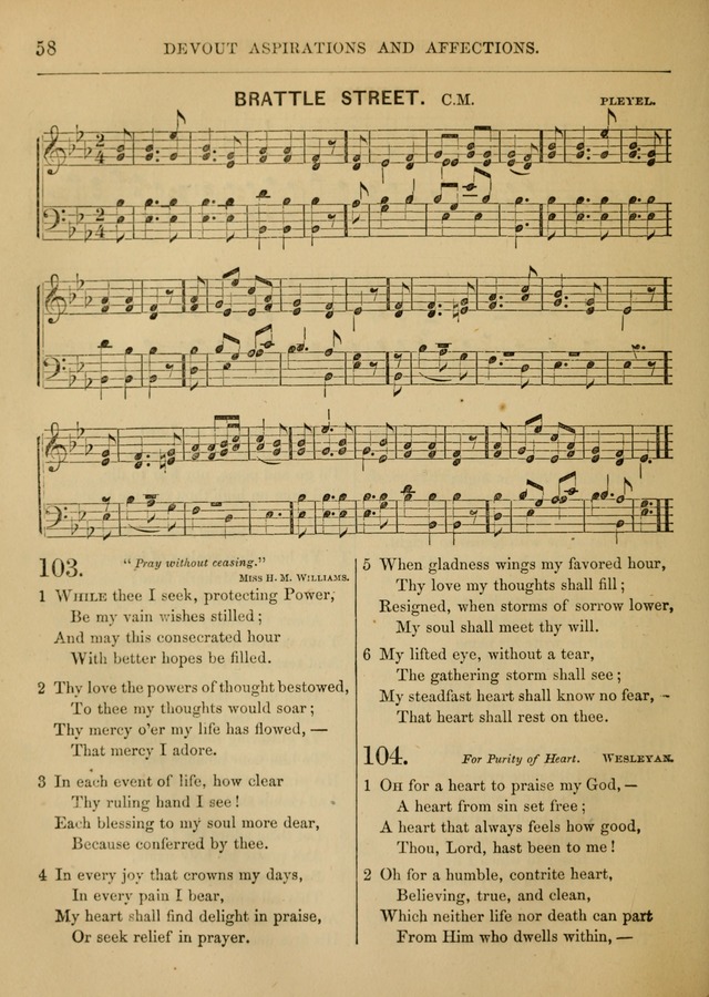 Social Hymns and Tunes, for the Conference and Prayer Meeting, and the Home with services and prayers page 54