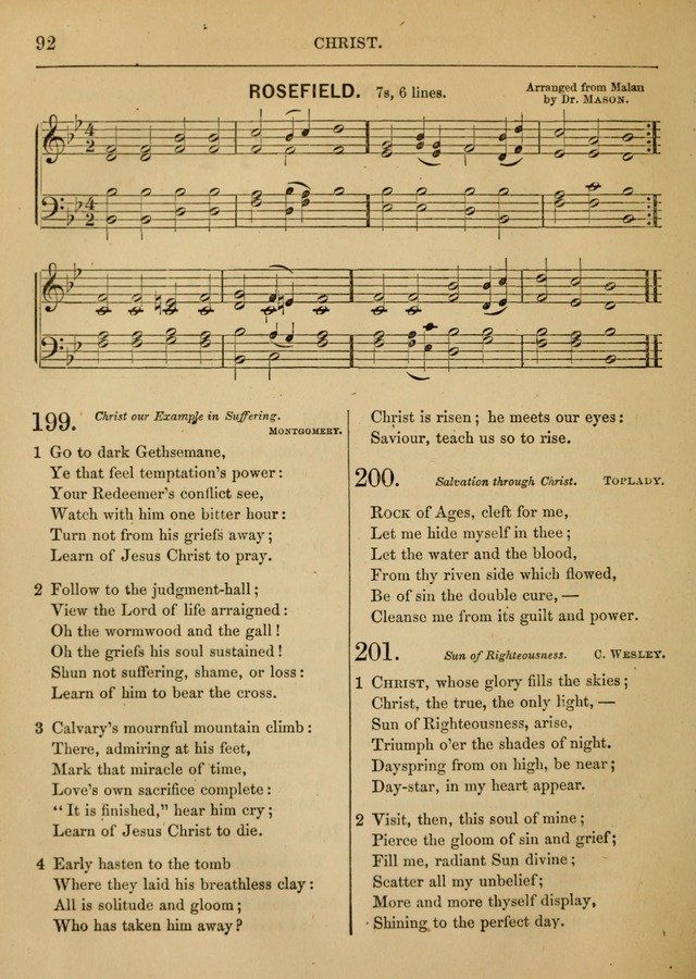 Social Hymns and Tunes, for the Conference and Prayer Meeting, and the Home with services and prayers page 88