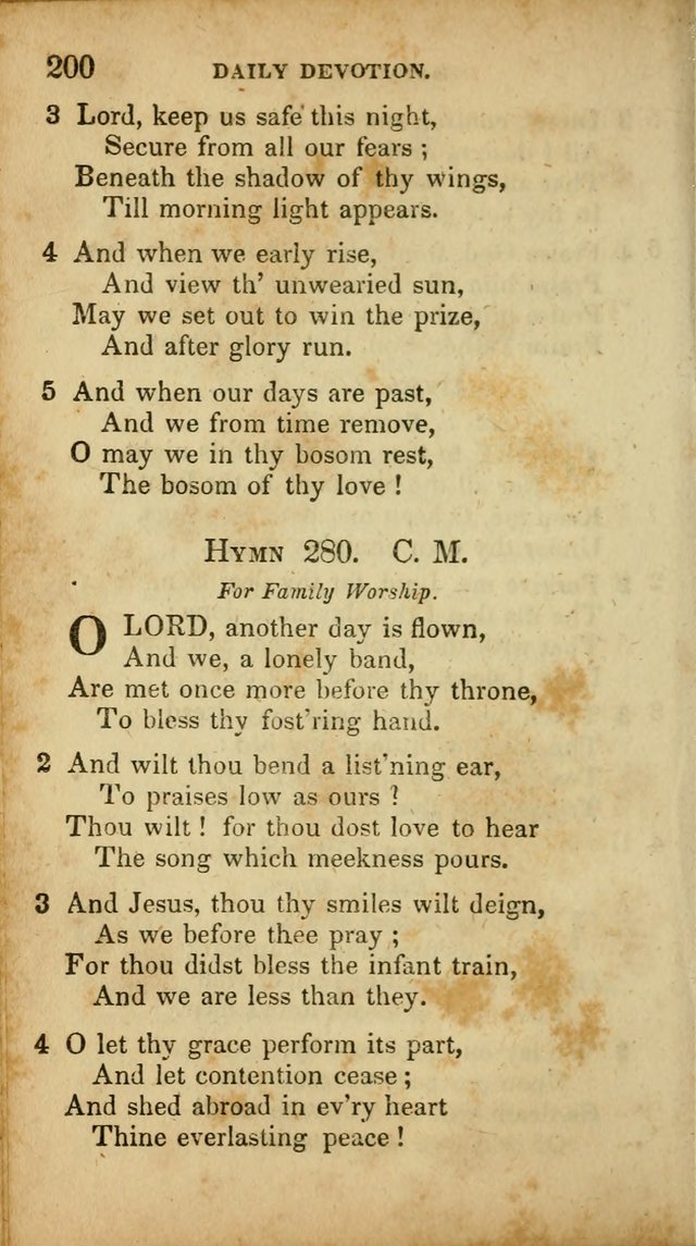 A Selection of Hymns for the Use of Social Religious Meetings and for Private Devotions. 7th ed. page 200