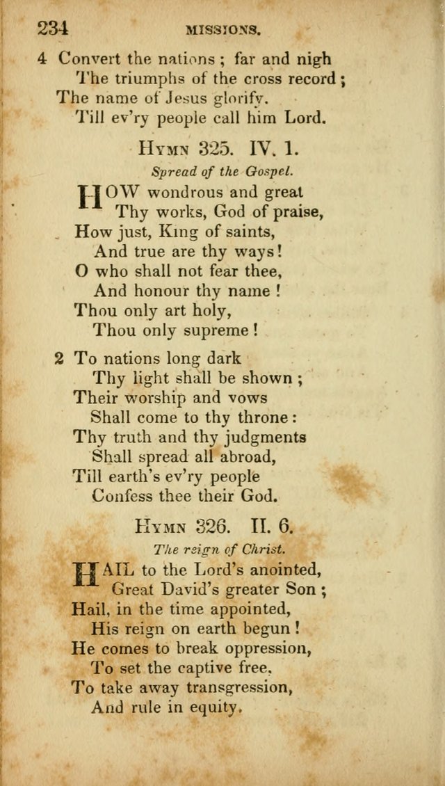A Selection of Hymns for the Use of Social Religious Meetings and for Private Devotions. 7th ed. page 234