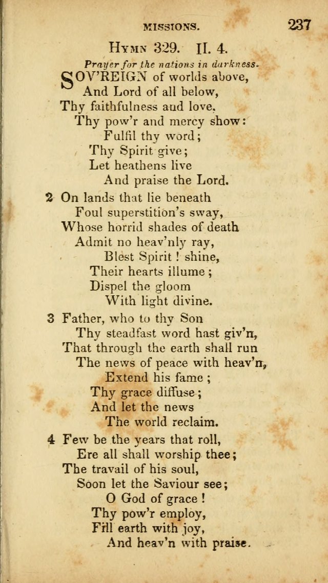 A Selection of Hymns for the Use of Social Religious Meetings and for Private Devotions. 7th ed. page 237