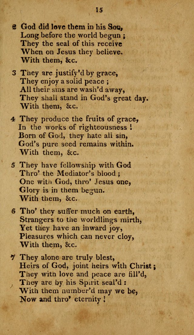 A Selection of Hymns, from Various Authors, Supplementary for the Use of Christians. 1st ed. page 20