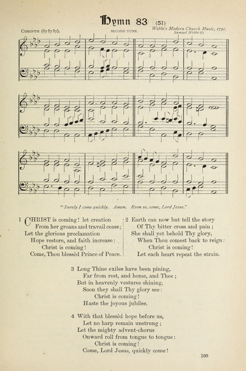 The Scottish Hymnal: (Appendix incorporated) with tunes for use in churches page 111