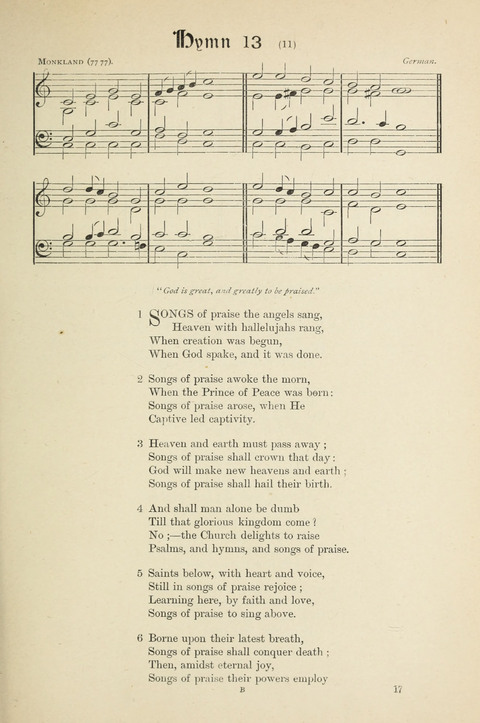 The Scottish Hymnal: (Appendix incorporated) with tunes for use in churches page 17