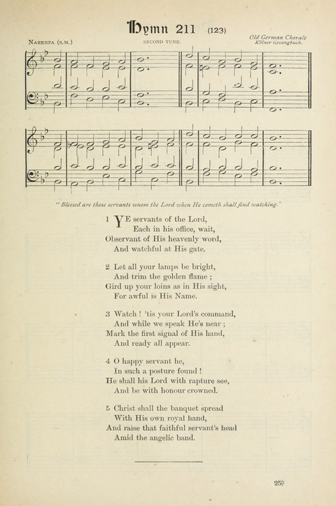 The Scottish Hymnal: (Appendix incorporated) with tunes for use in churches page 261