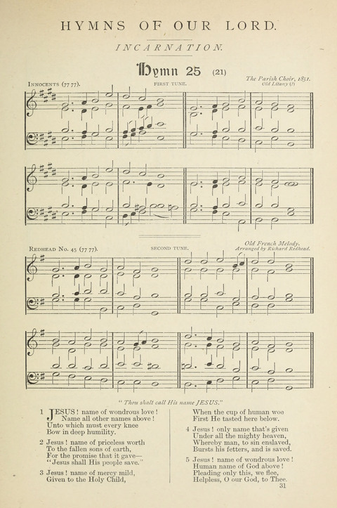 The Scottish Hymnal: (Appendix incorporated) with tunes for use in churches page 31