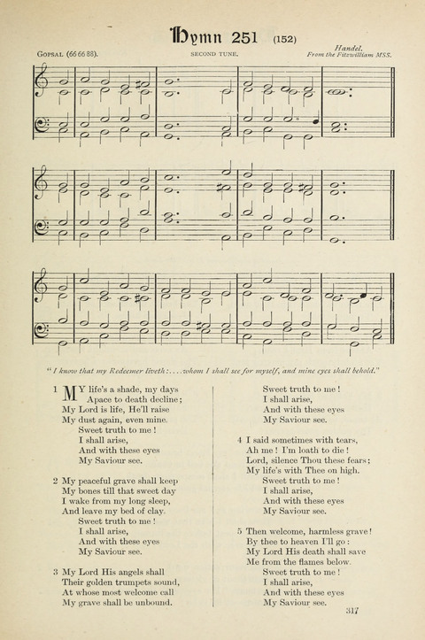 The Scottish Hymnal: (Appendix incorporated) with tunes for use in churches page 319