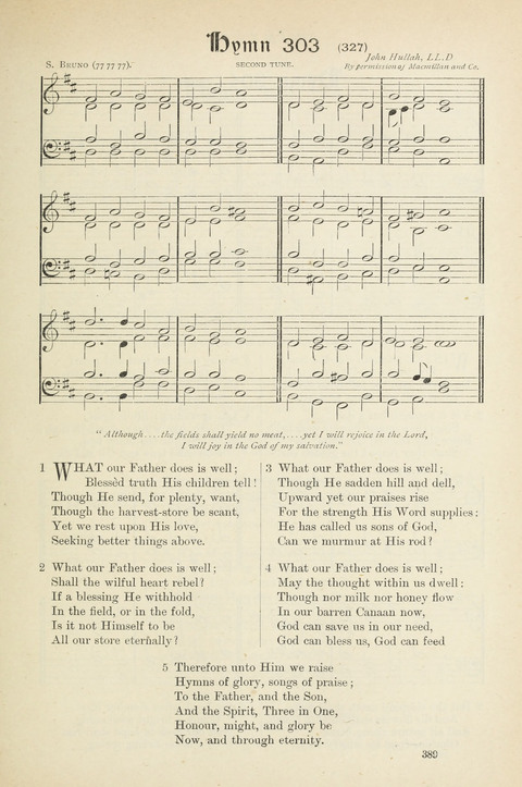 The Scottish Hymnal: (Appendix incorporated) with tunes for use in churches page 391