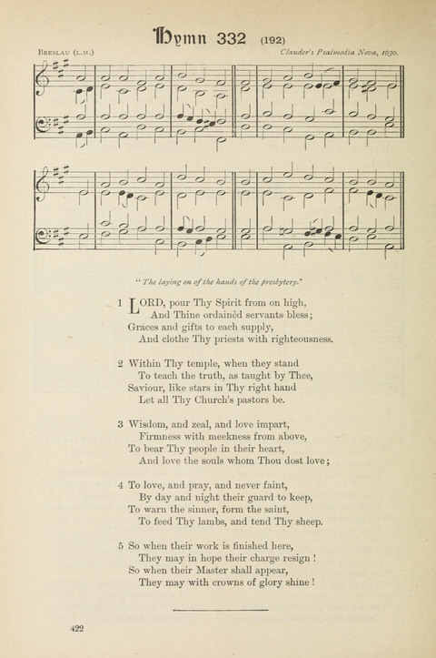 The Scottish Hymnal: (Appendix incorporated) with tunes for use in churches page 424