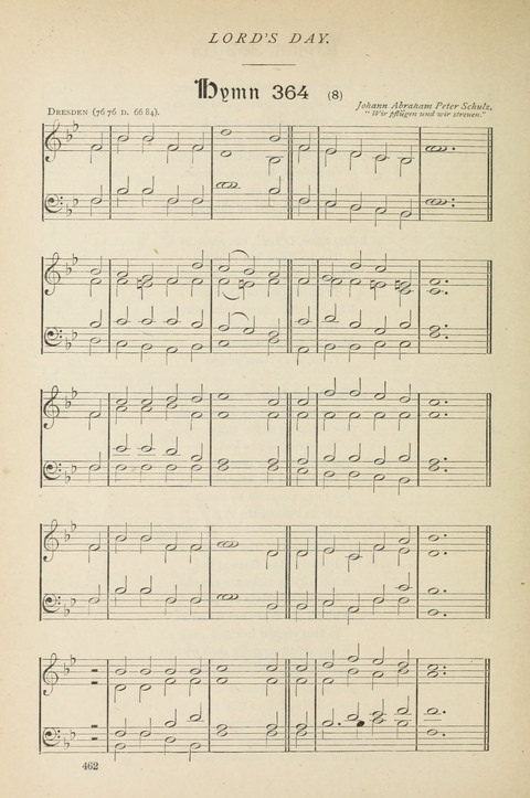 The Scottish Hymnal: (Appendix incorporated) with tunes for use in churches page 464