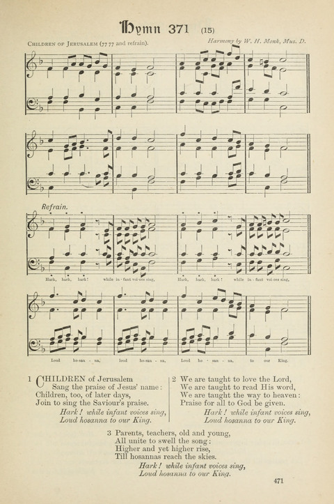 The Scottish Hymnal: (Appendix incorporated) with tunes for use in churches page 473