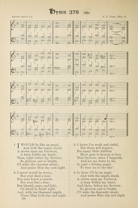 The Scottish Hymnal: (Appendix incorporated) with tunes for use in churches page 482