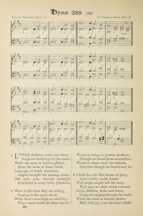 The Scottish Hymnal: (Appendix incorporated) with tunes for use in churches page 494