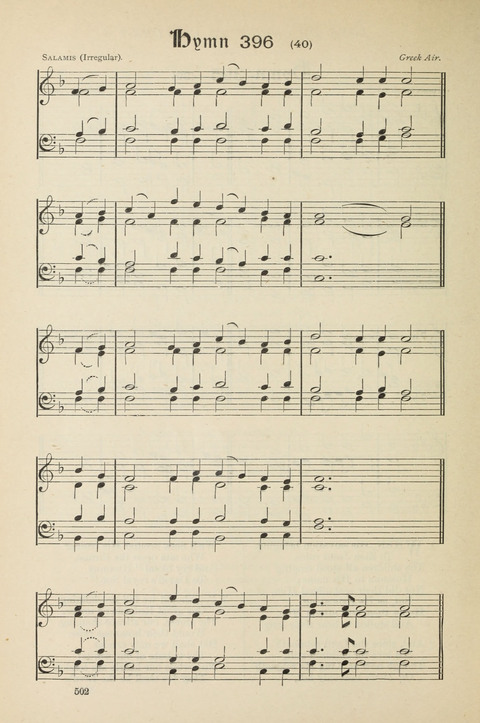 The Scottish Hymnal: (Appendix incorporated) with tunes for use in churches page 504