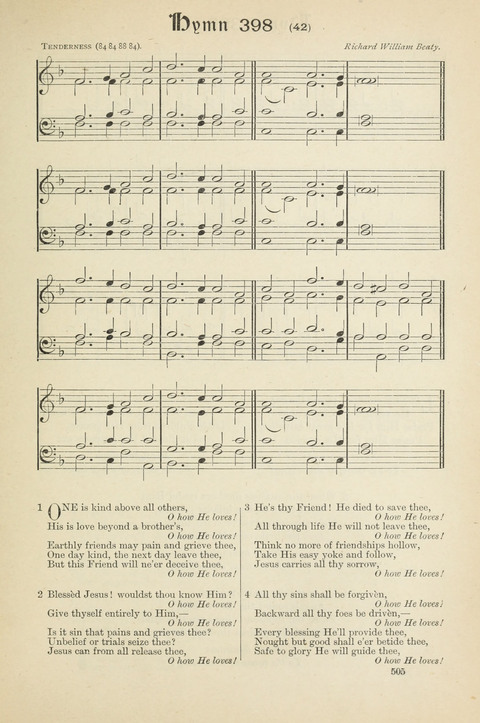 The Scottish Hymnal: (Appendix incorporated) with tunes for use in churches page 507