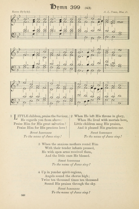 The Scottish Hymnal: (Appendix incorporated) with tunes for use in churches page 508