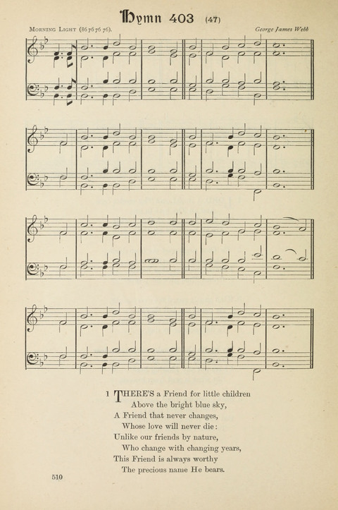 The Scottish Hymnal: (Appendix incorporated) with tunes for use in churches page 512