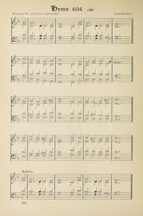 The Scottish Hymnal: (Appendix incorporated) with tunes for use in churches page 514