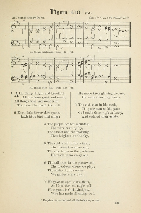 The Scottish Hymnal: (Appendix incorporated) with tunes for use in churches page 521