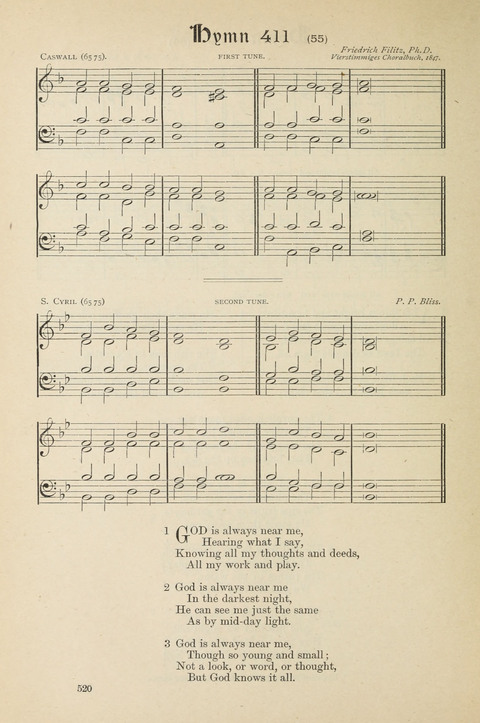The Scottish Hymnal: (Appendix incorporated) with tunes for use in churches page 522