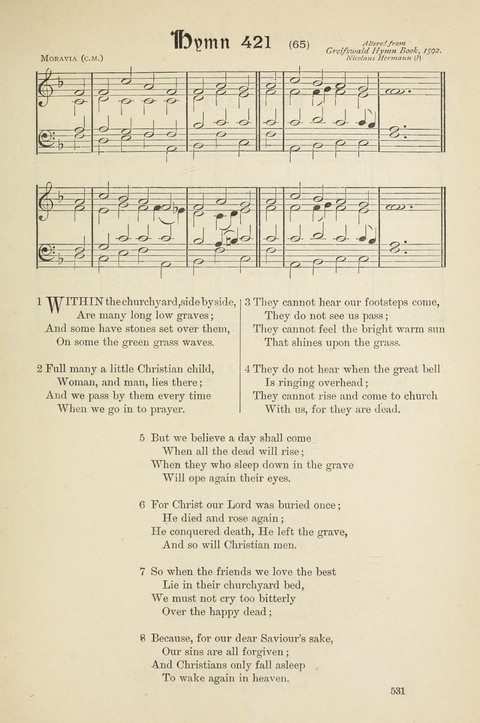 The Scottish Hymnal: (Appendix incorporated) with tunes for use in churches page 533
