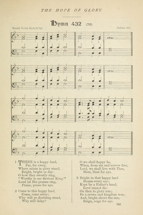 The Scottish Hymnal: (Appendix incorporated) with tunes for use in churches page 545