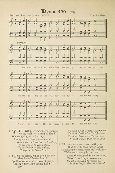 The Scottish Hymnal: (Appendix incorporated) with tunes for use in churches page 552