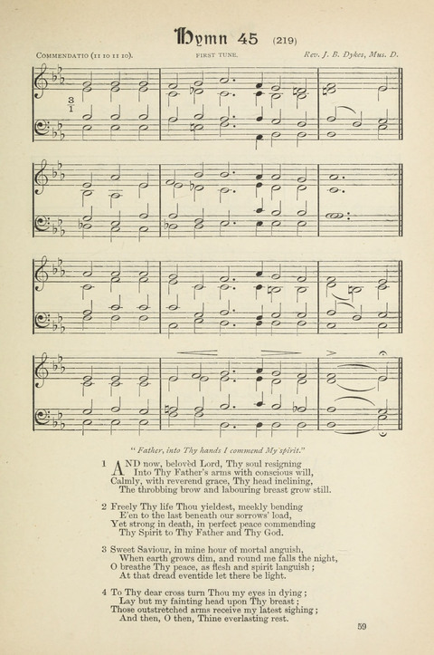 The Scottish Hymnal: (Appendix incorporated) with tunes for use in churches page 61