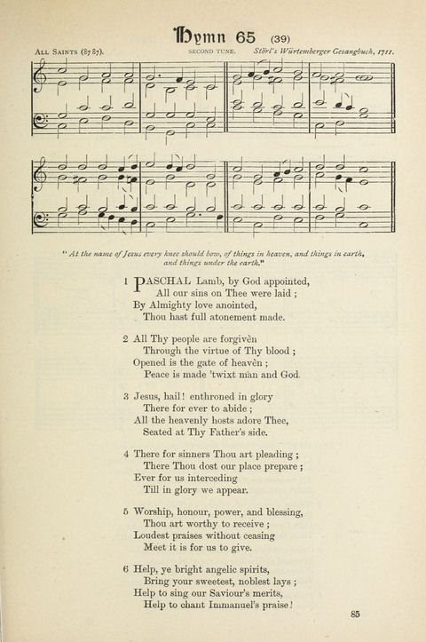 The Scottish Hymnal: (Appendix incorporated) with tunes for use in churches page 87