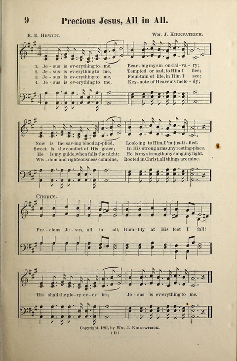 Songs of Joy and Gladness No. 2 page 11