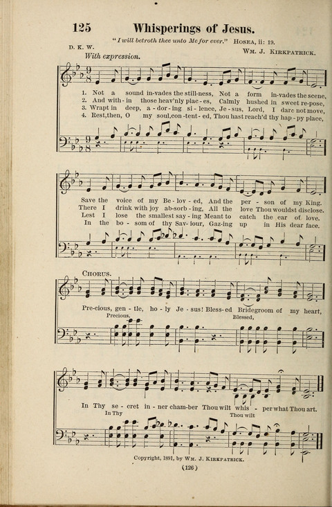 Songs of Joy and Gladness No. 2 page 126