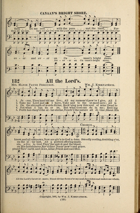 Songs of Joy and Gladness No. 2 page 133