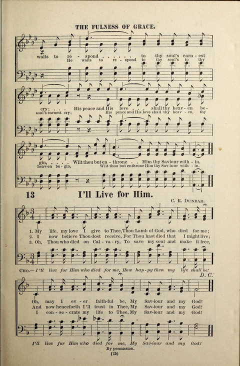 Songs of Joy and Gladness No. 2 page 15