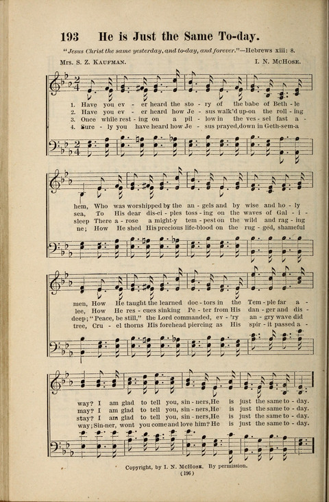 Songs of Joy and Gladness No. 2 page 196