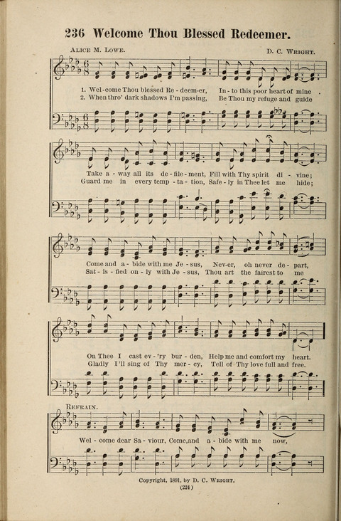 Songs of Joy and Gladness No. 2 page 224