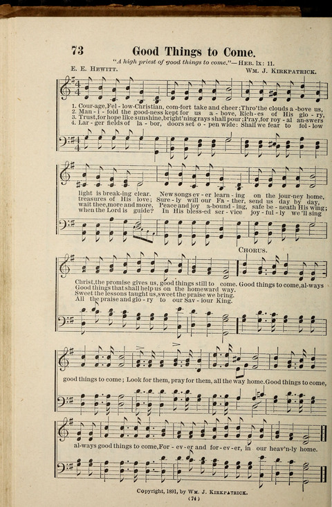 Songs of Joy and Gladness No. 2 page 74