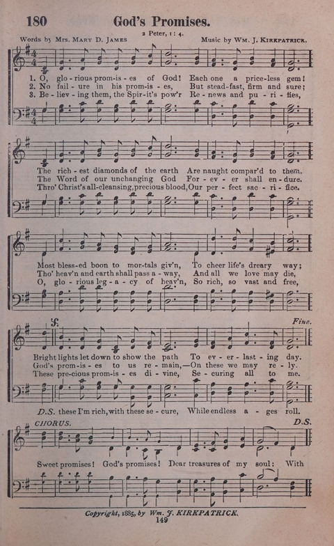 Songs of Joy and Gladness with Supplement page 147