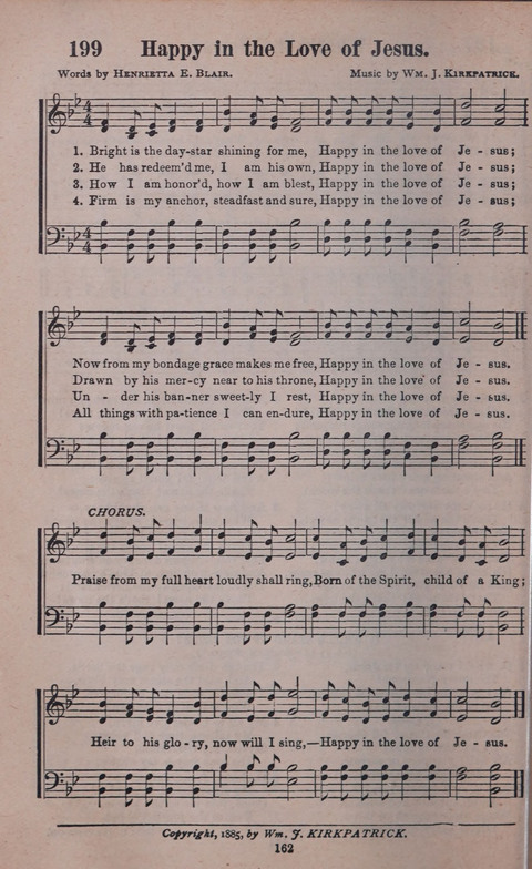 Songs of Joy and Gladness with Supplement page 160