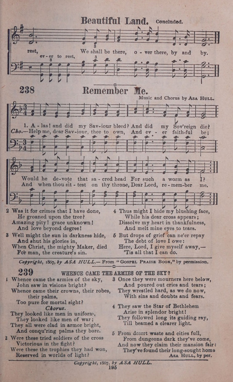 Songs of Joy and Gladness with Supplement page 193