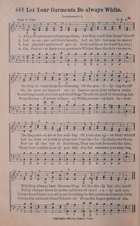 Songs of Joy and Gladness with Supplement page 308