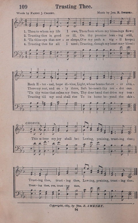 Songs of Joy and Gladness with Supplement page 94