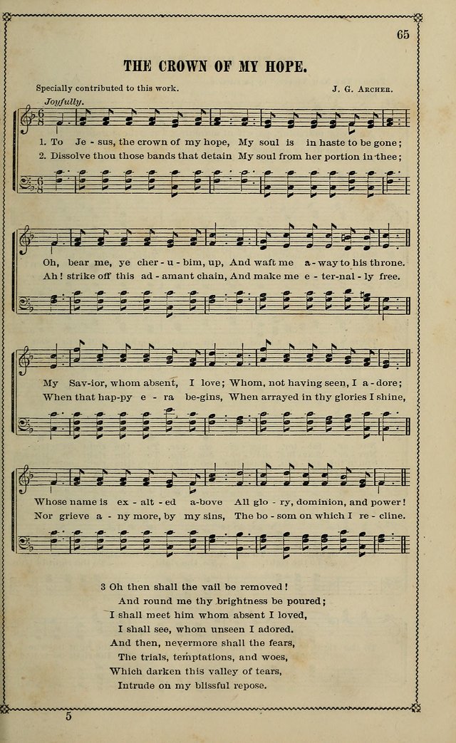 Sparkling Jewels for the Sunday School: a new collection of choice music page 65