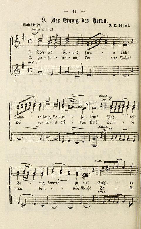 Sammlung Kirchlicher Lieder: für den Gemischten Chor. Liederbuch für Kirche, Schule und Haus page 260