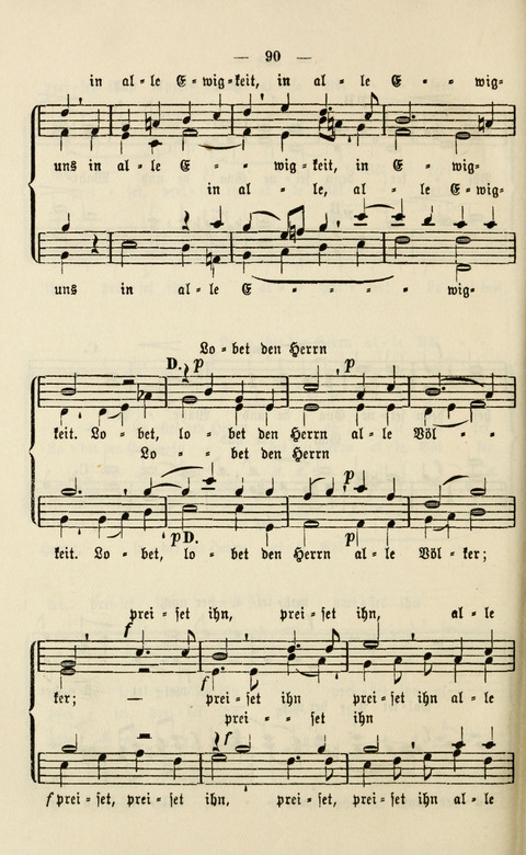 Sammlung Kirchlicher Lieder: für den Gemischten Chor. Liederbuch für Kirche, Schule und Haus page 306