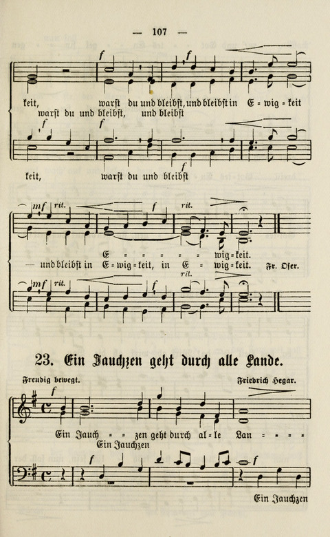Sammlung Kirchlicher Lieder: für den Gemischten Chor. Liederbuch für Kirche, Schule und Haus page 323