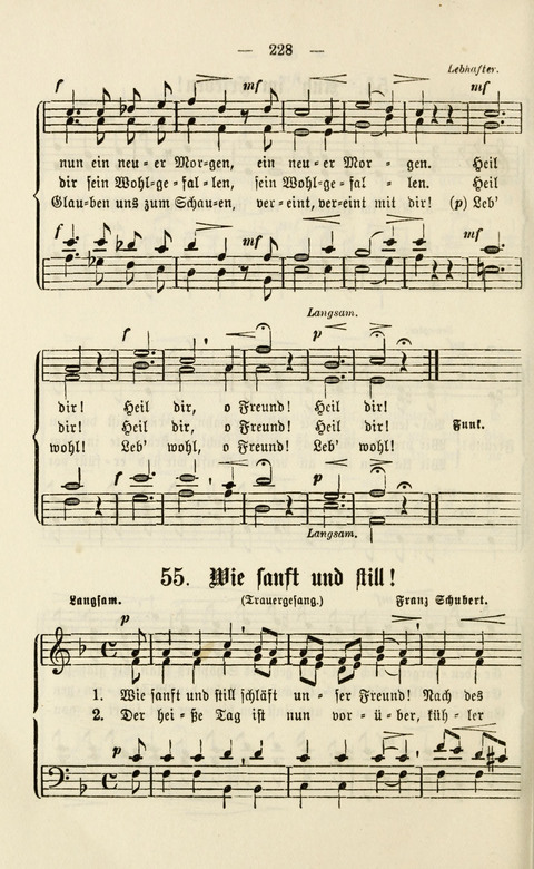 Sammlung Kirchlicher Lieder: für den Gemischten Chor. Liederbuch für Kirche, Schule und Haus page 444
