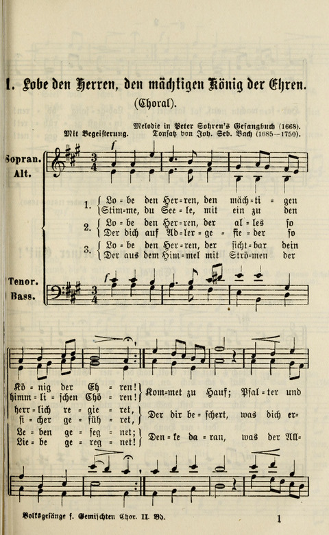 Sammlung Kirchlicher Lieder: für den Gemischten Chor. Liederbuch für Kirche, Schule und Haus page 451