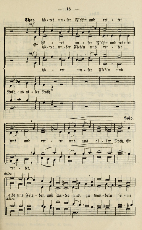 Sammlung Kirchlicher Lieder: für den Gemischten Chor. Liederbuch für Kirche, Schule und Haus page 465