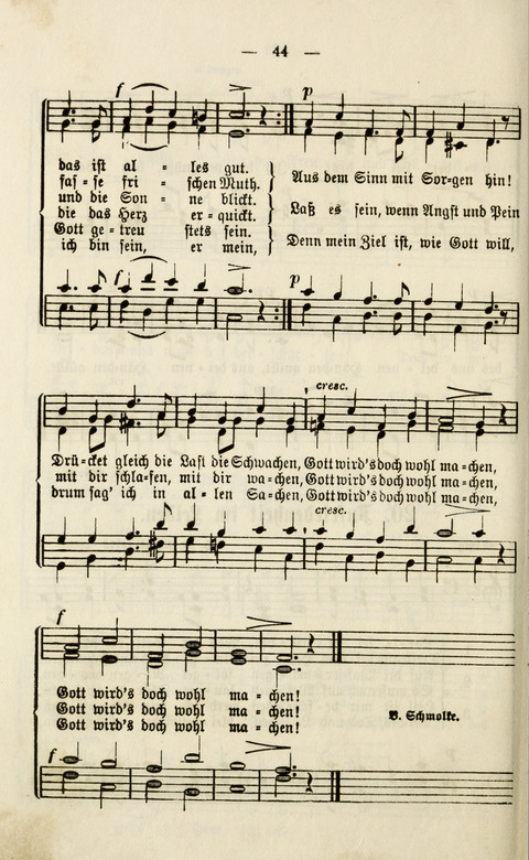 Sammlung Kirchlicher Lieder: für den Gemischten Chor. Liederbuch für Kirche, Schule und Haus page 494